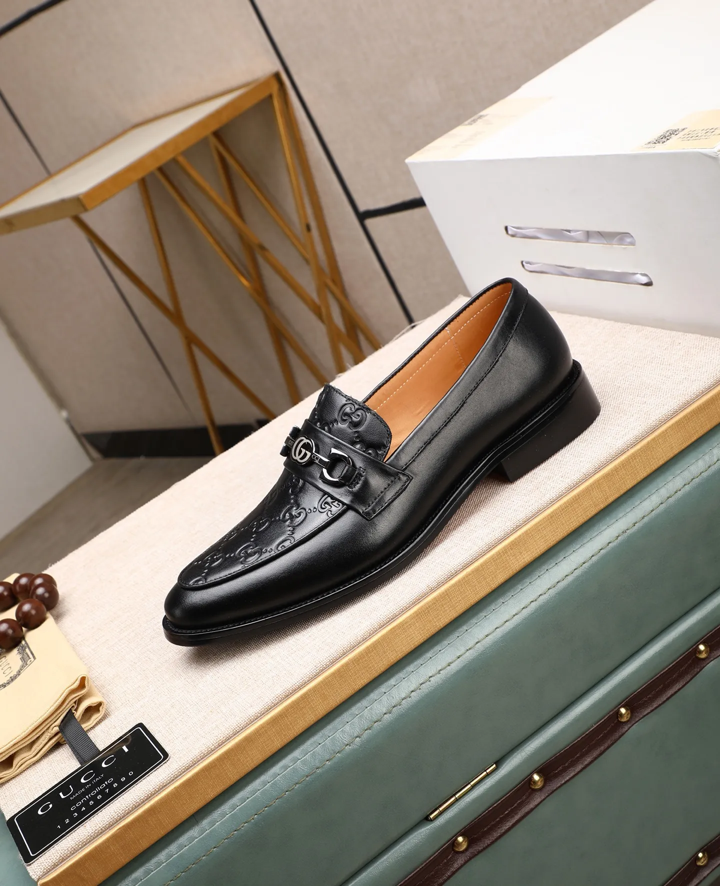 Men's shoes 💰520 📛📛Original (water-dyed cow lining) GUCCI official website formal shoes🌀 Italian 🇮🇹Imported cowhide➕Top imported water-dyed cowhide lining💋Finely handmade Original bottom, the real thing looks better when photographed in person Standard size 38-44